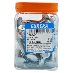 H7B045 - Cup Square Bolt & Nut